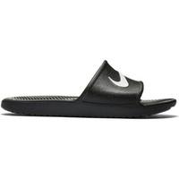 nike mens kawa shower slide mens mules casual shoes in black