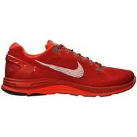 nike lunarglide 5 mens running trainers in red