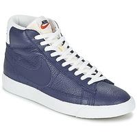 Nike BLAZER MID men\'s Shoes (High-top Trainers) in blue