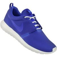 nike rosherun nm mens shoes trainers in blue