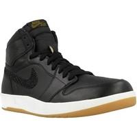 nike air jordan 1 high the re mens shoes high top trainers in black