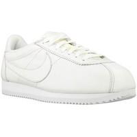 nike classic cortez prem mens shoes trainers in white