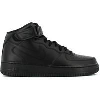 nike 315123 sport shoes man black mens shoes high top trainers in blac ...