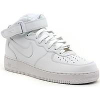 Nike AIR FORCE 1 MID \'07 WHITE men\'s Shoes (High-top Trainers) in multicolour