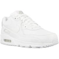Nike Air Max 90 Leather men\'s Shoes (Trainers) in White