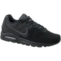 nike air max command leather mens shoes trainers in black