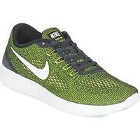Nike FREE RUN men\'s Running Trainers in green