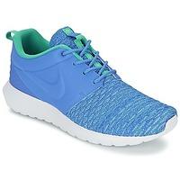 Nike ROSHE ONE FLYKNIT men\'s Shoes (Trainers) in blue