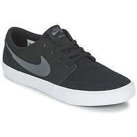 Nike SB SOLARSOFT PORTMORE II men\'s Shoes (Trainers) in black