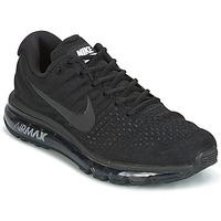 nike air max 2017 mens running trainers in black