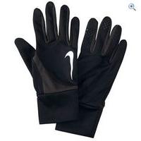 nike dri fit tailwind mens running gloves size s colour black volt