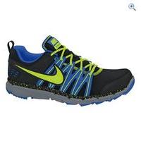 nike flex trail 2 mens running shoes size 9 colour cobalt black