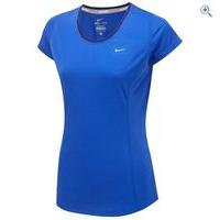 Nike Racer Women\'s Short Sleeve Tee - Size: L - Colour: HYPER COBALT