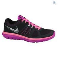 nike flex run 2014 msl womens running shoes size 8 colour black pink