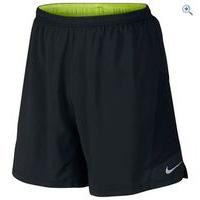 nike 7 pursuit 2 in 1 shorts size l colour blk blk silv