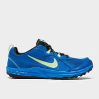 nike mens wild trail running shoe blue