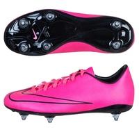 nike mercurial victory v soft ground football boots kids pink pink