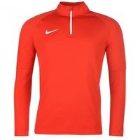 Nike Mens Dry Academy Half Zip Drill Top (Red)