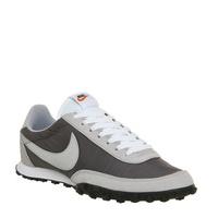 nike waffle racer dark grey wolf grey