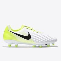 Nike Magista Onda II Firm Ground Football Boots - White/Black/Volt/Pur, Black