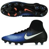 Nike Magista Orden II Firm Ground Football Boots - Black/White/Paramou, Black