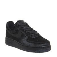 Nike Air Force 1 \'07 Prm Wmns BLACK BLACK PONY