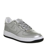 nike af1 boys metallic silver