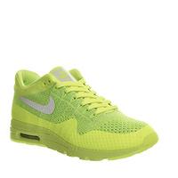 Nike Air Max 1 Ultra Flyknit VOLT WHITE