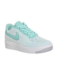 nike air force 1 low flyknit w hyper turquoise