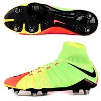 Nike Hypervenom Phantom III Soft Ground Pro Football Boots - Electric, Black