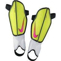 Nike Protegga Flex Shin Guards - Youth - Black/Volt/Pink Blast