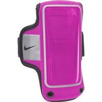 nike lightweight run armband pink forceblack