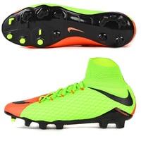 Nike Hypervenom Phatal III Firm Ground Football Boots - Electric Green, Black
