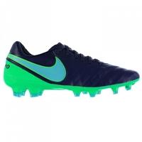 Nike Tiempo Legacy FG Mens Football Boots (Blue-Green)