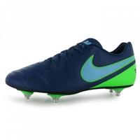 Nike Tiempo Rio III SG Mens Football Boots (Blue-Green)