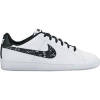 nike boys court royale print gs shoe womens shoes trainers in white