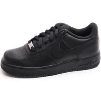 nike air force 1 womens shoes trainers in black