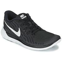 Nike FREE 5.0 women\'s Shoes (Trainers) in black