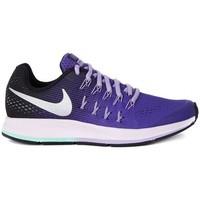 nike zoom pegasus 33 gs womens running trainers in blue