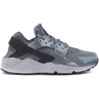 nike sneaker air huarache run total silver womens trainers in silver