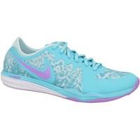 nike w dual fusion tr 3 print womens shoes trainers in white