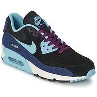 Nike AIR MAX 90 women\'s Shoes (Trainers) in blue