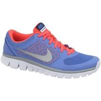 Nike Flex 2015 RN GS women\'s Shoes (Trainers) in Blue