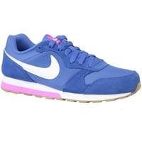 Nike MD Runner 2 GS women\'s Shoes (Trainers) in blue