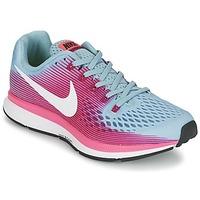 nike air zoom pegasus 34 womens running trainers in blue