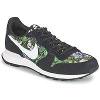 nike internationalist premium w womens shoes trainers in black