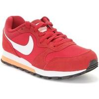 nike wmns md runner 2 womens shoes trainers in red