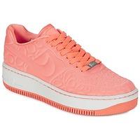 Nike AIR FORCE 1 UPSTEP PLUSH W women\'s Shoes (Trainers) in pink