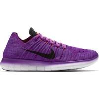 Nike Free RN Flyknit women\'s Shoes (Trainers) in Purple