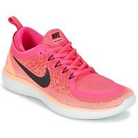 Nike FREE RUN DISTANCE 2 W women\'s Running Trainers in pink